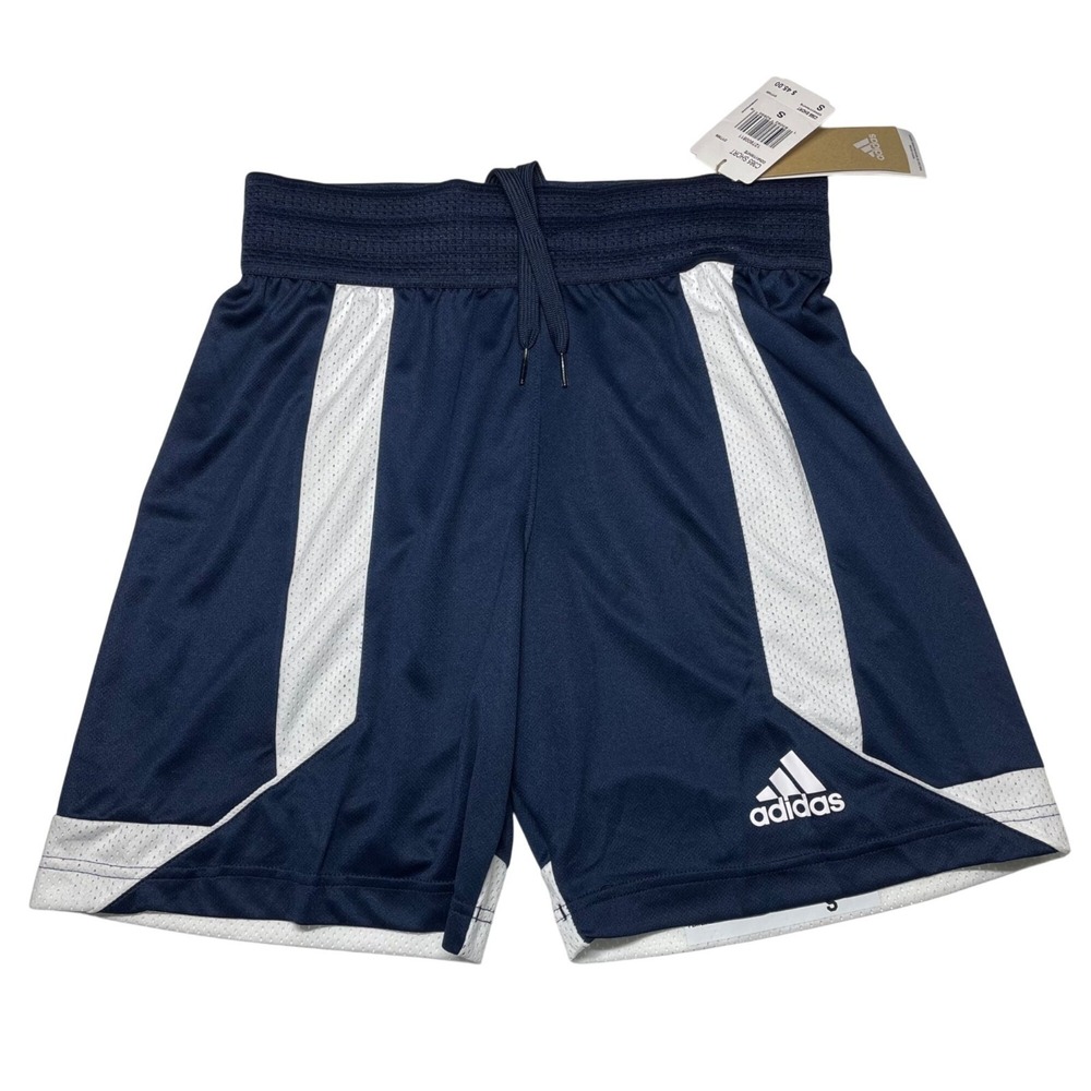 Adidas C365 Shorts Men's Small Navy White Mesh Primegreen Athletic Training NWT